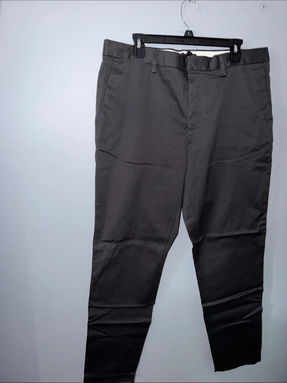 Banana Republic Men's Dark Charcoal Mason Athletic Tapered Fit Chinos